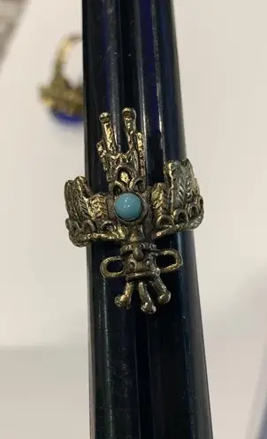 Lot Of 3 Beautiful Adjustable Ornate Women's Costume Rings