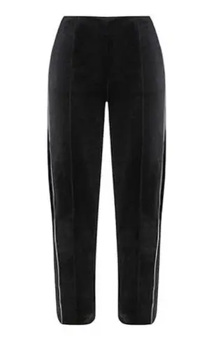 Emporio Armani Velour Casual Pants Black size 10