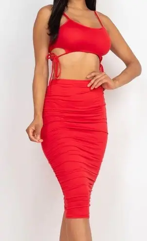 NEW "Be Mine" Sexy Red Cut