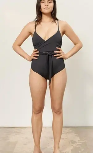 Mara Hoffman 💕💕 Isolde Nero One-Piece Swimsuit ~ Black XS NWT