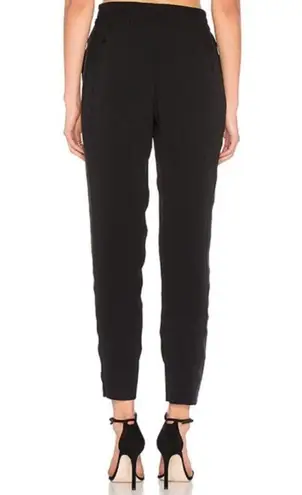 Rebecca Taylor Emma Silk Trim Ankle Pants