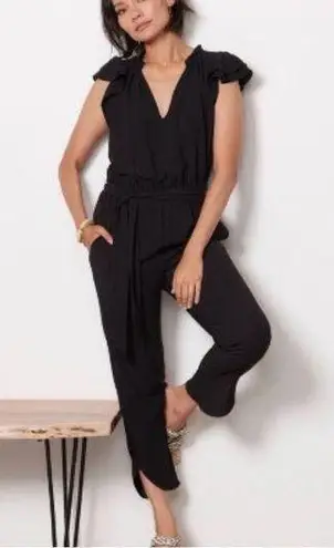 Evereve NWT Black Sierra Jumpsuit Sz M