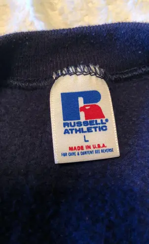 Vintage Sorority Sweatshirt Blue Size L