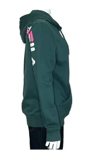 FILA  Green Hoodie Sweatshirt