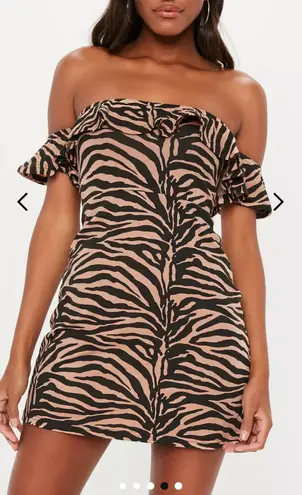 Missguided Off The Shoulder Dress