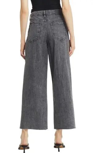 HIDDEN JEANS Logan High Waist Ankle Wide Leg
Dad Jeans, Sz 29 Black