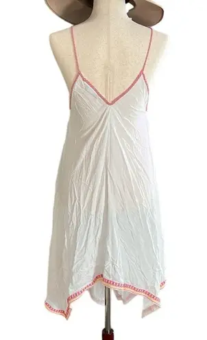 Blue Island Asymmetrical Pull On Cover Up Dress