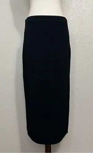 St. John Basics Santana Knit Textured Essential Maxi Skirt