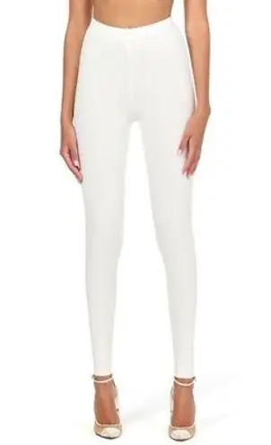 Naked Wardrobe NWT  The NW High Waisted Legging White