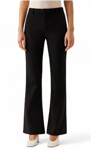 Betabrand Black Straight Leg Classic Dress Yoga Pants Trousers Women Size S New