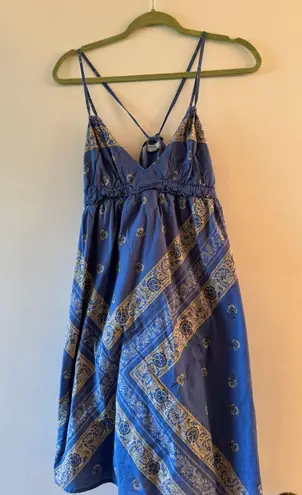 Converse One Star Blue Bandana Dress