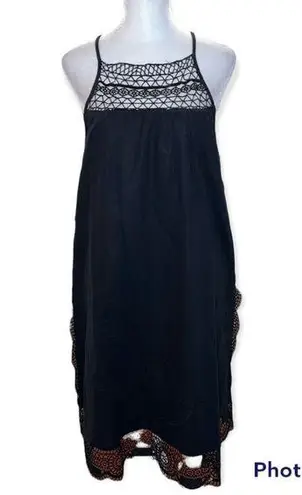 Gap  Black Lace Cami Dress Size M NWT