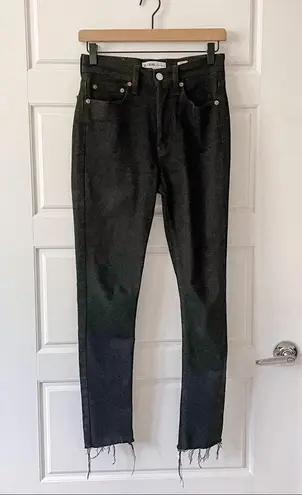 RE/DONE  Originals High Rise Ankle Crop Jeans