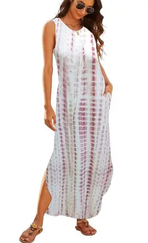 💥NWOT Floral Tank Top Maxi Dress Size M