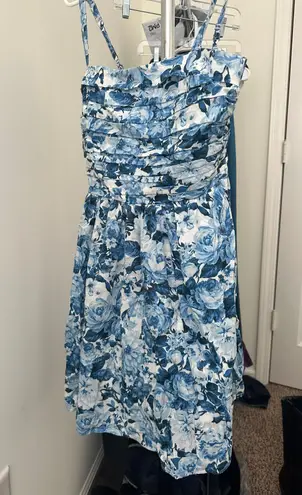 Abercrombie & Fitch Blue Floral Dress