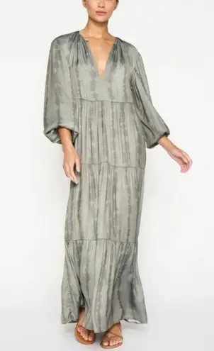 Brochu Walker Gray Long Sleeve Maxi Dress | XS