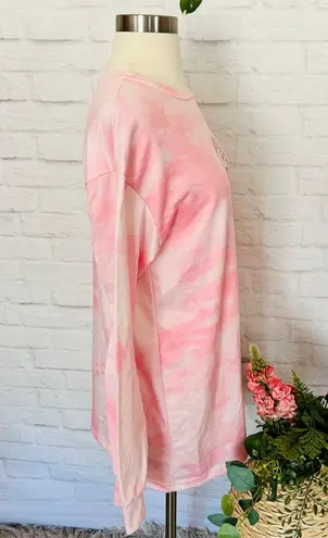 Boutique Oversized Tie Dye T-Shirt Dress