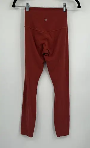 Lululemon  Align Pant II 25" Dark Sport Red Size 2