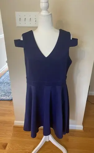 Yoins NWT Women’s Navy High Low Dress Size XL