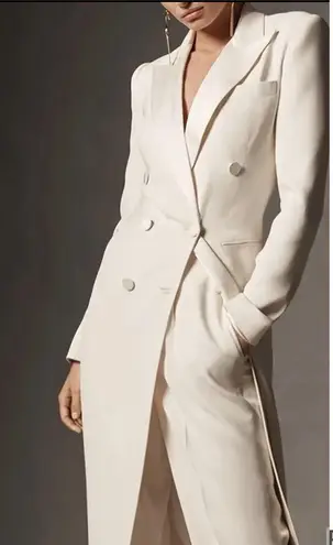 Double Breasted Blazer Coat NWOT Tan Size M