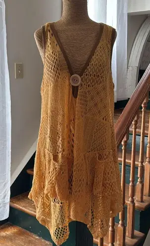 Women's Firminalitiy Sleeveless Beach CoverUp Top 2XL NWT Tan Size 2X