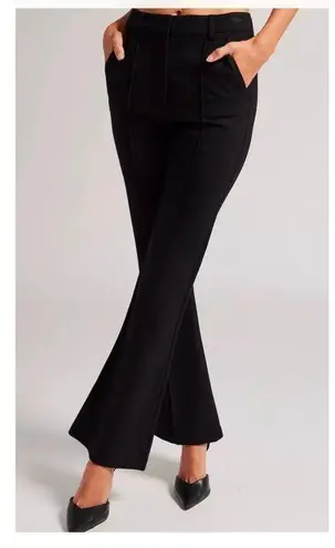 Generation Love NEW Rylee Ponte Pant Flared Leg High Waisted Black Size 0