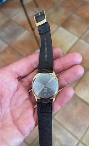 Jules Jurgensen lizard band wristwatch Brown