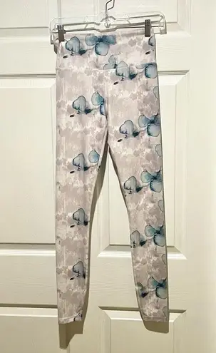 Varley x Revolve Duncan High Rise Floral Watercolor Leggings