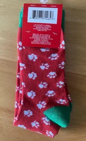 Women's Christmas Socks Red