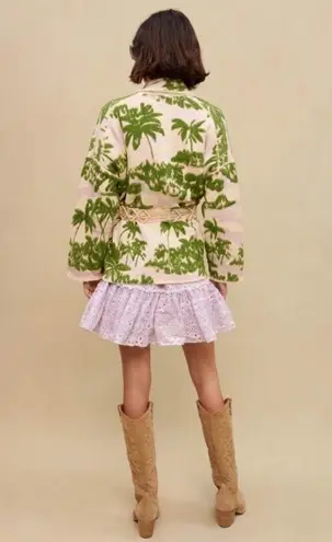 Maje NWT Aloha Cardigan with Palm Tree Motifs