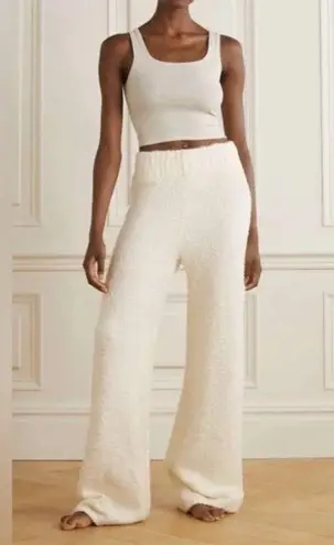 SKIMS  Cozy Knit Pants in Bone size 4x NWT