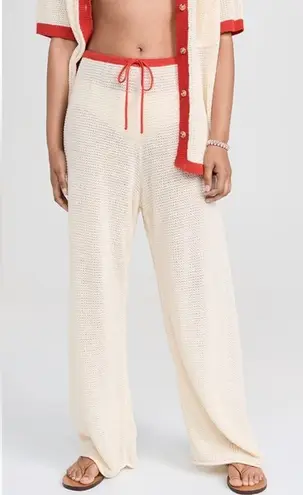 ONIA  NWT $275 Linen Knit‎ Drawstring Pants XL - Image 1