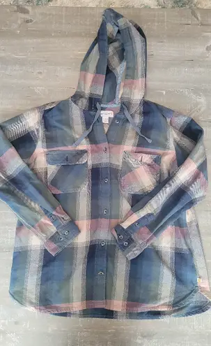 Carhartt  Women's Beartooth Hooded Flannel Shirt. Size XL 16/18 - Image 1