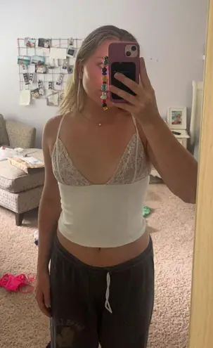 White Fox Boutique White Crop Top