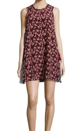 Elizabeth and James FLOWY TUNIC DAYNE BLACK CHERRY BLUE DRESS