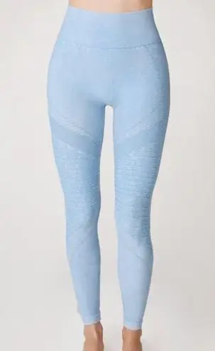 NIKIBIKI NEW Sky Blue High Waisted Vintage Style Moto Jeggings