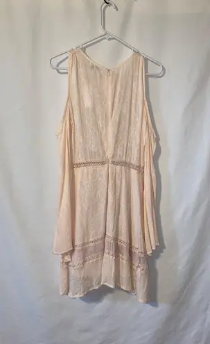 Love, Fire Flirty Dress Medium Boho Cream