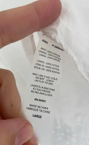 Jonathan Simkhai Waverly White Plunge V