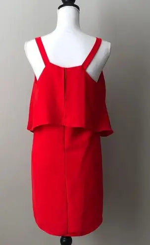 Collective Concepts | Red Ruffle Tiered Dress