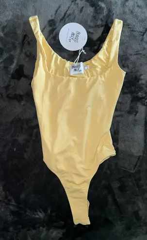 Princess Polly Tamikah Bodysuit in Yellow