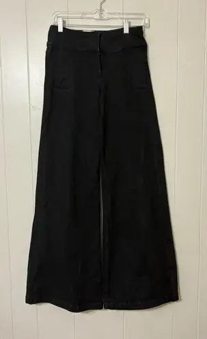 Compagnia Italiana “The New Era” Black Wide Leg Pants Size 40 – Chic Italian