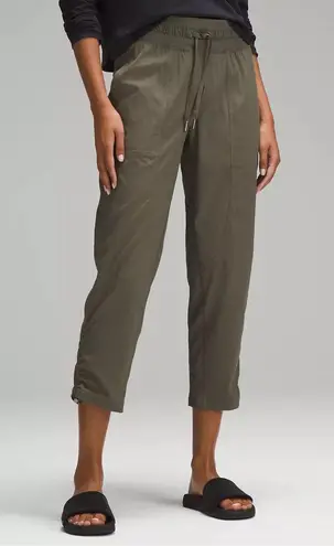 Lululemon Athletica Green Drawstring Waist Pants