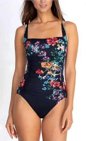 Johnny Was New. floral swimsuit. XS. $215