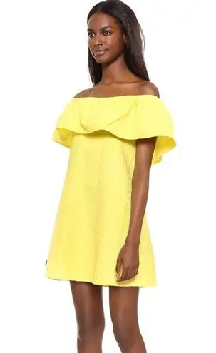 Cupcakes and Cashmere Lulu Off The Shoulder Dress NWOT