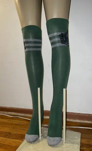 Harry Potter Slytherin  Over Knee Thigh Socks