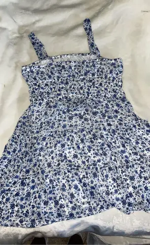 Trixxi Blue Floral Dress