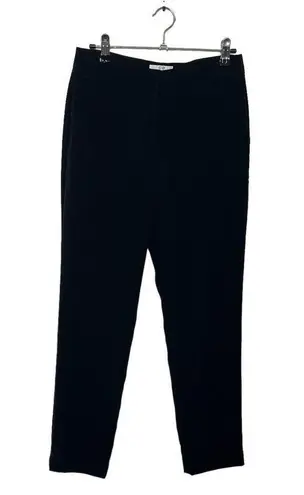 Co Essentials Black Cigarette Trousers Cropped Pants Japanese Fabric Womens XS
