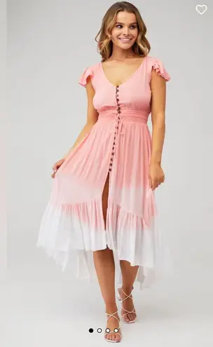 Tiare Hawaii Tiara Hawaii New Moon Ombre Tropical Goddess Maxi Dress