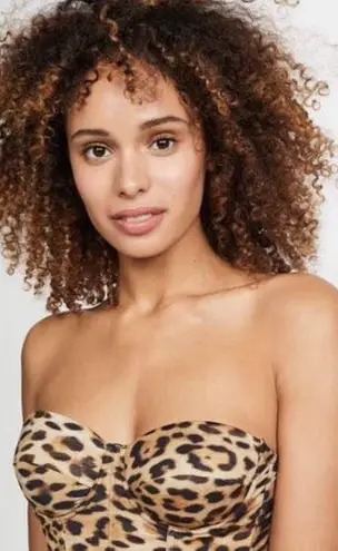 Leopard Bustier Corset Size M - Image 3