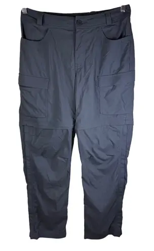 REI Co Op Convertible Hiking Pants Womens Size 10 Gray Zip Off Legs Outdoor